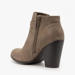 Soda Shoes Belted Ankle Heel Booties Newest Arrivals 13 Soda Shoes Belted Ankle Heel Booties Newest Arrivals