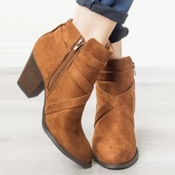 City Classified Shoes Belted Fashion Booties