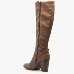 Delicious Shoes Newest Arrivals Belted Knee High Fashion Boots