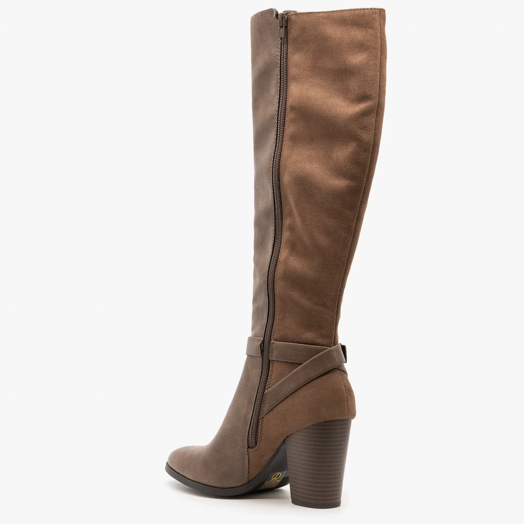 Delicious Shoes Newest Arrivals Belted Knee High Fashion Boots 2 Delicious Shoes Newest Arrivals Belted Knee High Fashion Boots