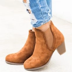 Lovmark Bianca Braided Booties