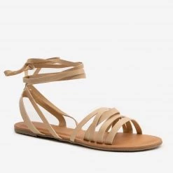 Wild Diva Shoes Boho Ankle Tie Sandals Newest Arrivals