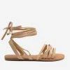 Wild Diva Shoes Boho Ankle Tie Sandals Newest Arrivals