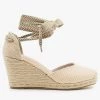 Kayleen Shoes Boho Ankle Tied Espadrille Wedges Newest Arrivals