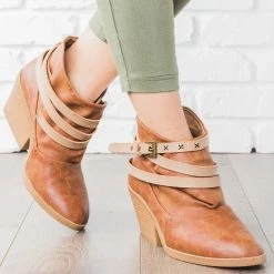 Qupid Shoes Newest Arrivals Boho Oversized Top Bootie