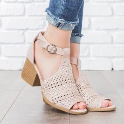 Qupid Shoes Boho Summer Heels Newest Arrivals