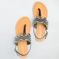 Bamboo Shoes Newest Arrivals Boho T-Strap Sandals