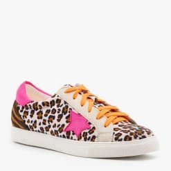 Nature Breeze Bold Animal Print Sneakers