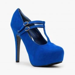 Red Circle Shoes Newest Arrivals Bold Stiletto Platform Pumps