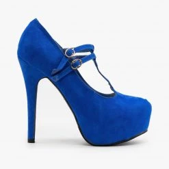 Red Circle Shoes Newest Arrivals Bold Stiletto Platform Pumps