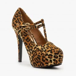 Red Circle Shoes Newest Arrivals Bold Stiletto Platform Pumps