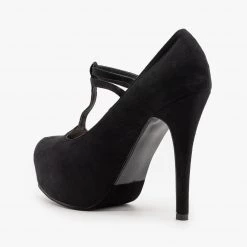 Red Circle Shoes Newest Arrivals Bold Stiletto Platform Pumps