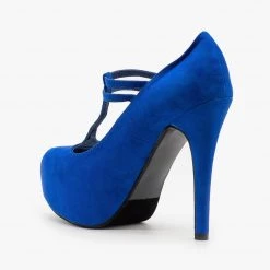 Red Circle Shoes Newest Arrivals Bold Stiletto Platform Pumps