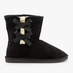 Forever Bow Accent Comfort Booties FINAL SALE Newest Arrivals