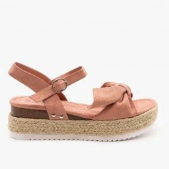 Forever Bow Espadrille Flatform Sandals Newest Arrivals