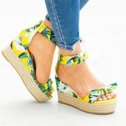 Bamboo Shoes Bow Tie Espadrille Flatform Sandals 12 Bamboo Shoes Bow Tie Espadrille Flatform Sandals