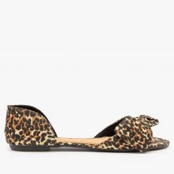 Bamboo Shoes Bow Tie Peep Toe D'Orsay Flats 15 Bamboo Shoes Bow Tie Peep Toe D'Orsay Flats