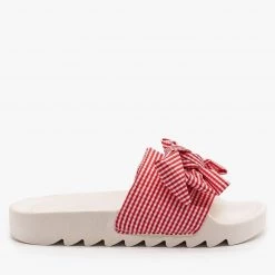 Bamboo Shoes Bow Tie Slides Newest Arrivals