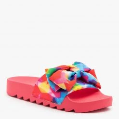 Bamboo Shoes Bow Tie Slides Newest Arrivals