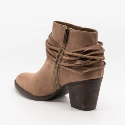 Bamboo Shoes Braided Accent Ankle Booties Newest Arrivals 7 Bamboo Shoes Braided Accent Ankle Booties Newest Arrivals