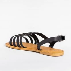 Bamboo Shoes Braided Caged Sandals Newest Arrivals