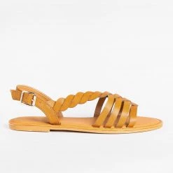 Bamboo Shoes Braided Caged Sandals Newest Arrivals