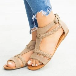 Soda Shoes Braided Gladiator Sandals Newest Arrivals