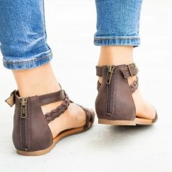 Soda Shoes Braided Gladiator Sandals Newest Arrivals