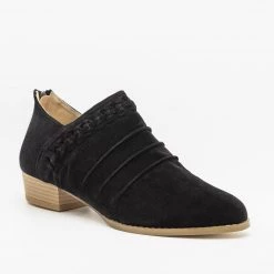 AMS Shoes Braided Scrunched Ankle Booties FINAL SALE Newest Arrivals 12 AMS Shoes Braided Scrunched Ankle Booties FINAL SALE Newest Arrivals