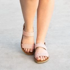 Soda Shoes Newest Arrivals Braided Sling-Back Sandals