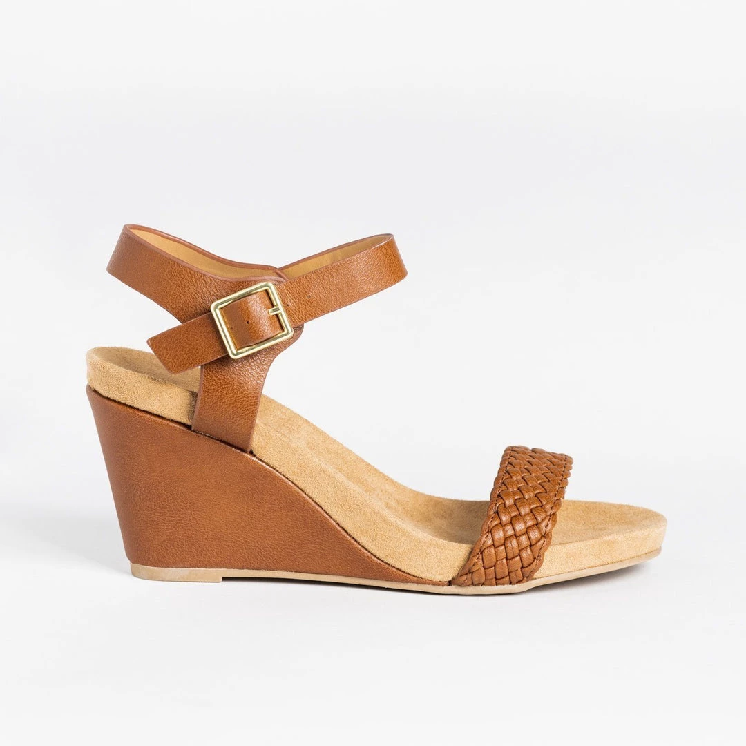 Qupid Shoes Newest Arrivals Braided Strap Comfort Wedges 3 Qupid Shoes Newest Arrivals Braided Strap Comfort Wedges