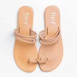 Tiara Shoes Braided Strappy Toe Hold Sandals Newest Arrivals