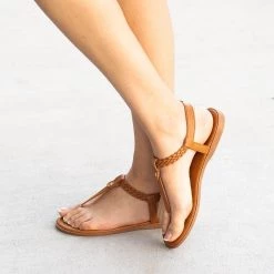 Forever Newest Arrivals Brianne Braided Thong-Toe Sandals