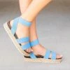 Refresh Bright Elastic Espadrille Sandals