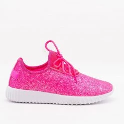 Forever Bright Neon Glitter Sneakers Newest Arrivals