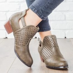 Chase & Chloe Newest Arrivals Buckle And Diamond Bootie 22 Chase & Chloe Newest Arrivals Buckle And Diamond Bootie