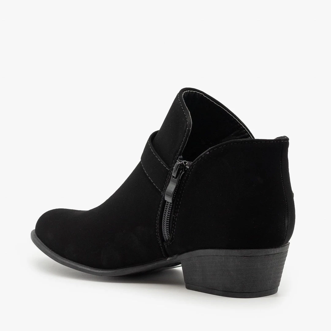 Top Moda Buckle Ankle Booties 4 Top Moda Buckle Ankle Booties