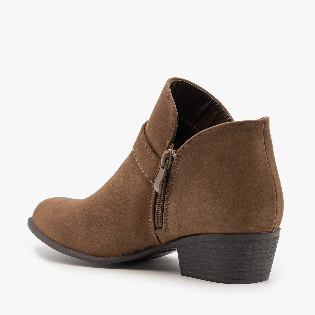 Top Moda Buckle Ankle Booties 8 Top Moda Buckle Ankle Booties