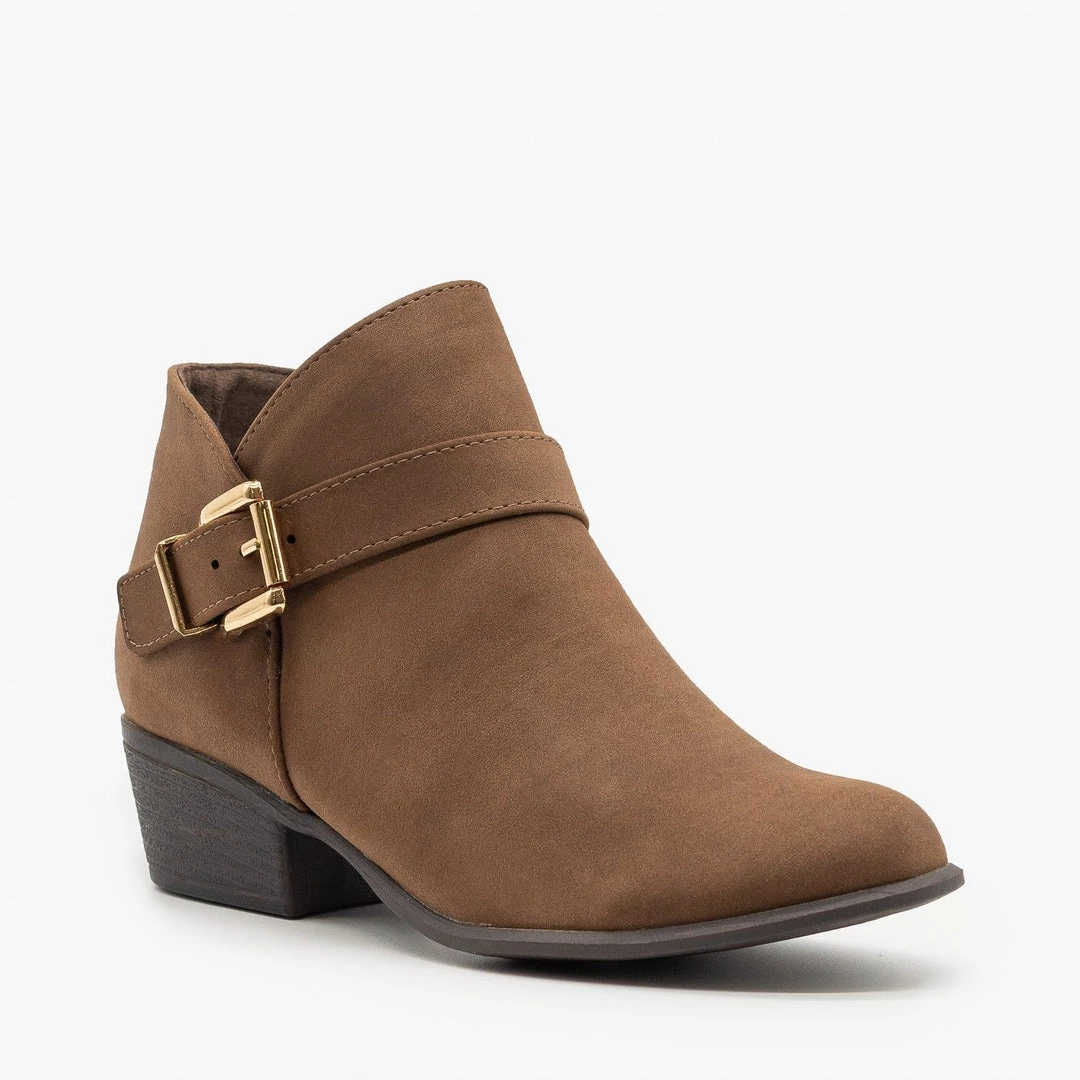 Top Moda Buckle Ankle Booties 9 Top Moda Buckle Ankle Booties