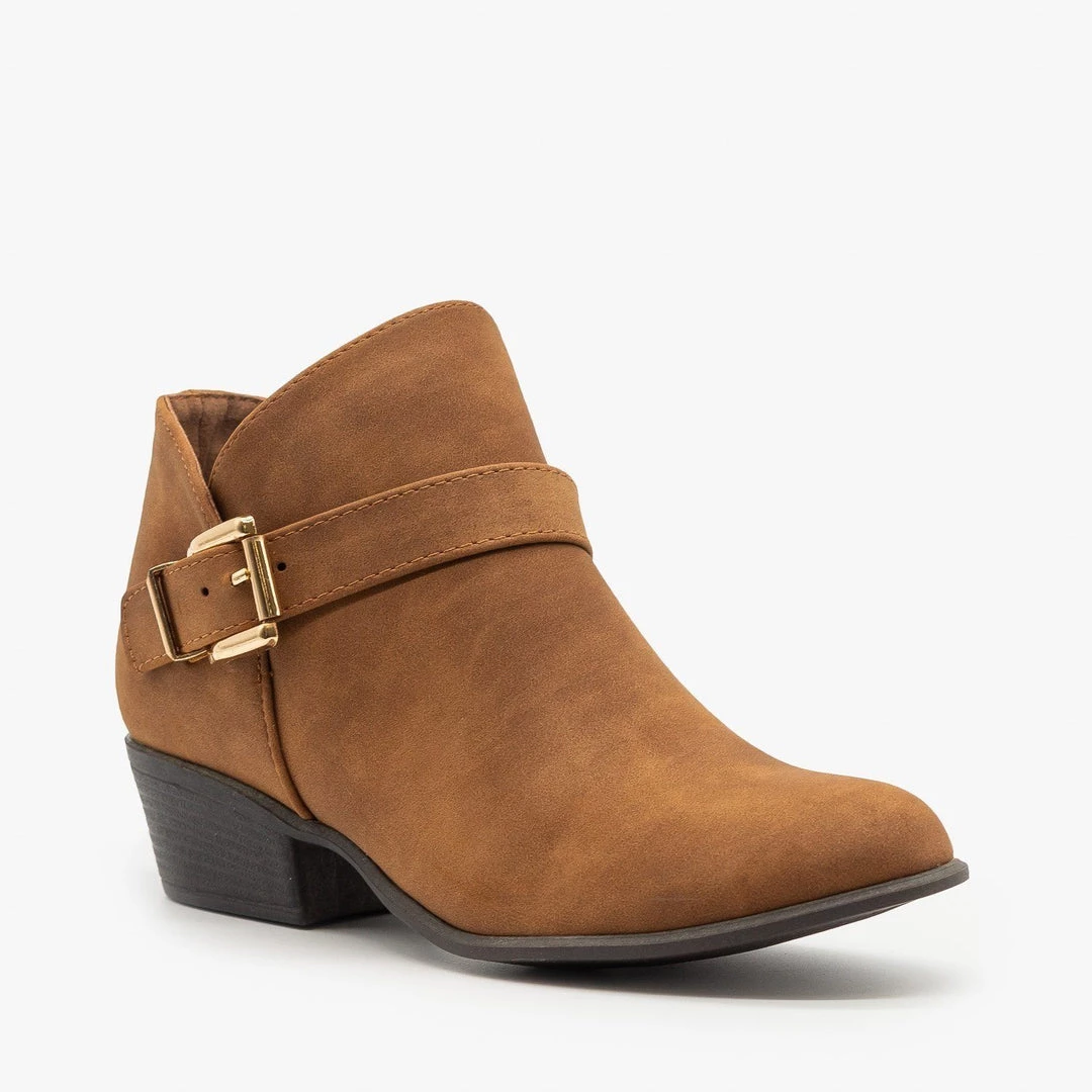 Top Moda Buckle Ankle Booties 3 Top Moda Buckle Ankle Booties