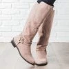 Bamboo Shoes Newest Arrivals Buckle Knee-High Rider Boots