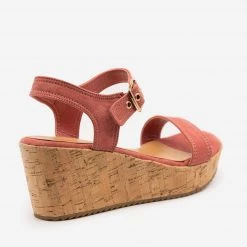 Comfy Soles Newest Arrivals Buckle-Up Comfy Insole Cork Wedges