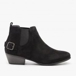 Refresh Buckled Ankle Booties Newest Arrivals
