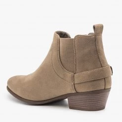 Refresh Buckled Ankle Booties Newest Arrivals