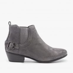 Refresh Buckled Ankle Booties Newest Arrivals