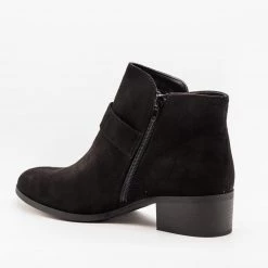 Qupid Shoes Buckled Ankle Boots FINAL SALE
