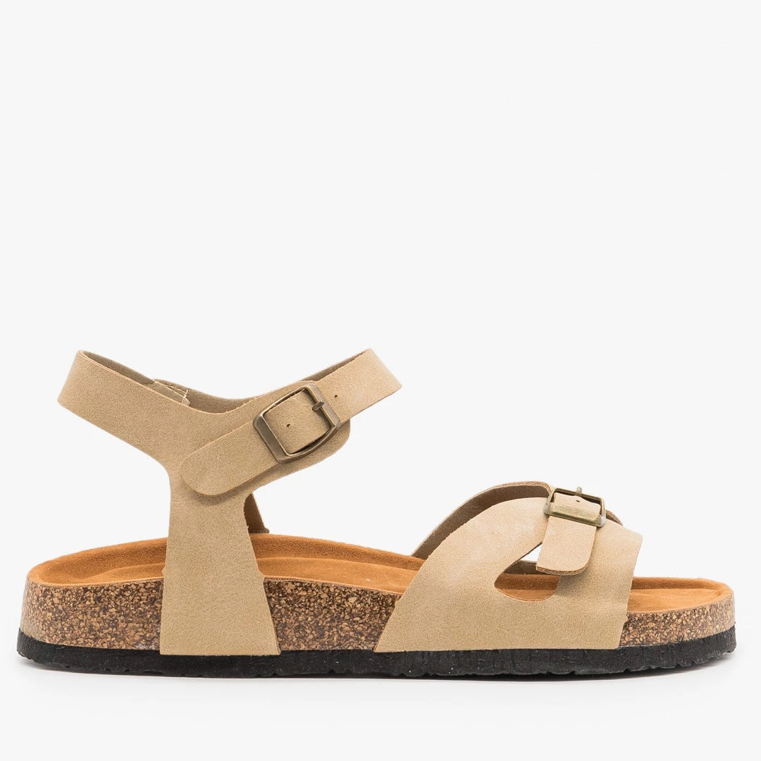 Refresh Buckled Comfy Cork Sandals 5 Refresh Buckled Comfy Cork Sandals