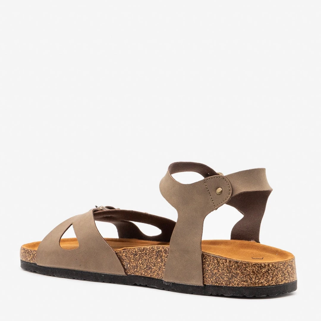 Refresh Buckled Comfy Cork Sandals 7 Refresh Buckled Comfy Cork Sandals