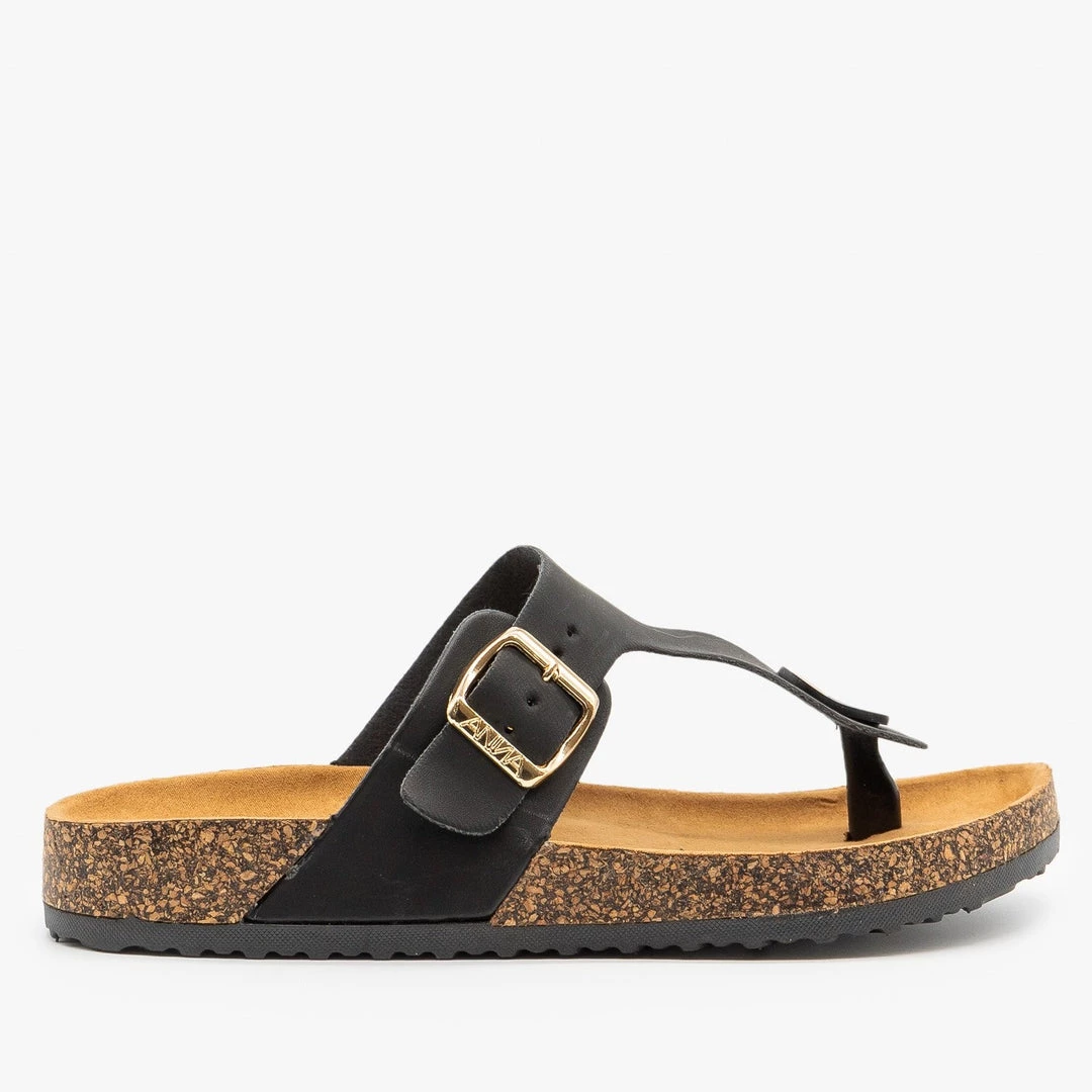 Anna Shoes Buckled Cork Sandals Newest Arrivals 7 Anna Shoes Buckled Cork Sandals Newest Arrivals