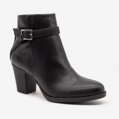 Novo Shoes Buckled Modern Bootie Newest Arrivals